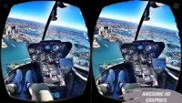 VR City Helicopter Racer Screen Shot 1