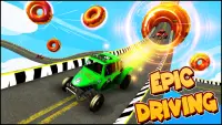 acrobacias coche buggy: juegos de coches Screen Shot 0