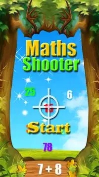 Maths Shooter Screen Shot 1