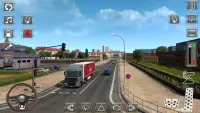 Euro transport truck game 3d Screen Shot 1
