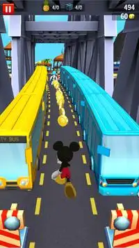 Mickey Subway Dash Mouse Screen Shot 3