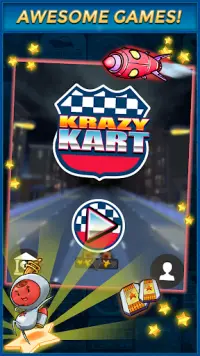 Krazy Kart - Make Money Free Screen Shot 2