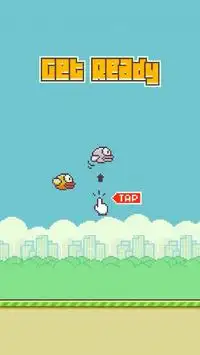 Flappy Yellow Bird 2 Screen Shot 0