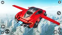 Flying Car Shooting Games 3D Screen Shot 0