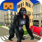 VR Angry Gorilla Rampage 3D :Google Cardboard Game