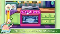 Princess cakes shop : Anna cooking Game Screen Shot 2