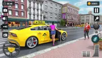 Modern Taxi Driver - Car Games Screen Shot 0