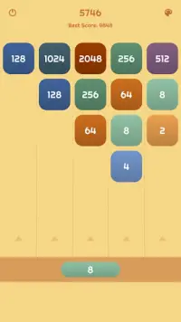 2048 Merge Block Puzzle Screen Shot 2