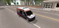 Ambulans Oyunları Şehir 3D Screen Shot 3