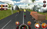 Motor Bike Death Racer: Attack Screen Shot 2