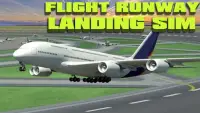 Flight Runway Landing Sim Screen Shot 0