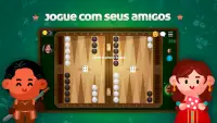 Gamão Online: Jogo Tabuleiro Screen Shot 1
