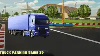 Vrachtauto parkeren simulator 3D euro zwaar Screen Shot 2