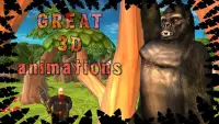 Simulador de Gorila 3D Screen Shot 0