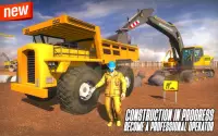 City Heavy Excavator Crane 3D Screen Shot 1