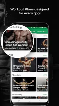 Fitvate - Gym & Home Workout Screen Shot 1