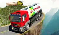 Oil Tanker Cargo Truck 3d - Free Real Truck Games Screen Shot 0