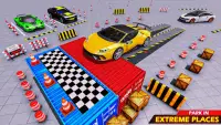 Modern Car Parking 3D:Car Game Screen Shot 2