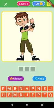 Ben 10 Quiz Screen Shot 1