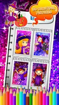 Witch Coloring Book Screen Shot 7
