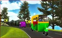 Tuk Tuk Auto Rickshaw Crazy Driver 3D Screen Shot 0