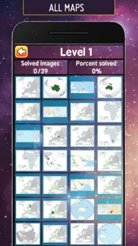 Countries Maps of the World Quiz - Geography Games Screen Shot 2