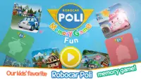 Robocar poli: Memory Game Fun Screen Shot 0