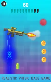 Spin your gun – Flip weapons Spinny simulator game Screen Shot 1