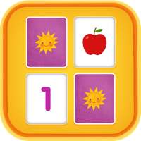 Numbers Matching Game For Kids