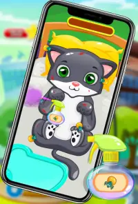 Cat Pet Doctor - Kids Simulator Screen Shot 0