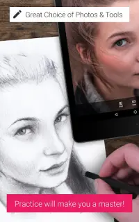 Practice Drawing: Portraits and Figures Screen Shot 6