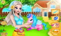 Feed & Care Pony - Angela Girl Screen Shot 5