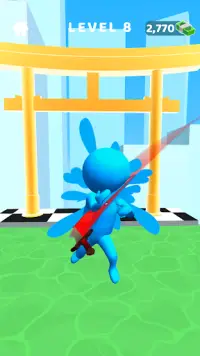 Sword Play! Jogo de ninja 3D Screen Shot 4
