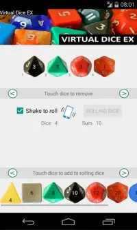 Virtual Dice EX Screen Shot 0