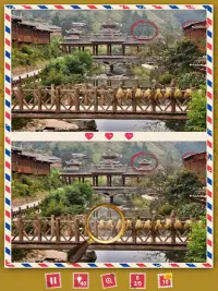 Geography: I love China! Find Differences Game Screen Shot 11