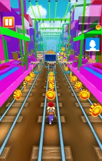 Train Surf runner- Endless Subway Racing Screen Shot 2