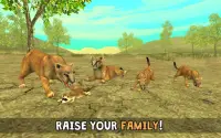 Wild Cougar Sim 3D Screen Shot 1