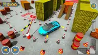 Nowoczesny parking samochodowy 3d: Crazy Parking Screen Shot 6