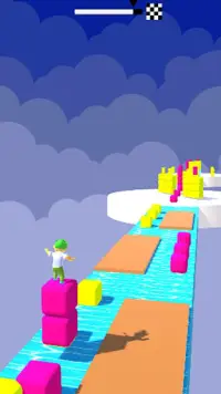 Cube Tower Surfer Color 3D Screen Shot 3