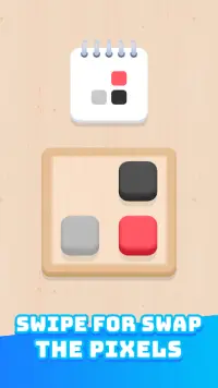 Swap Pixel: Art Puzzle Game (Free) Screen Shot 0