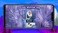 Snowman Driving Adventure Screen Shot 0