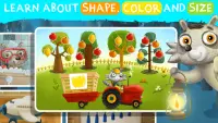 Raccoon Treehouse: Kids puzzles & sorting games Screen Shot 0