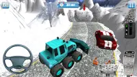 Heavy Snow Plow Rescue: Truck Driving Simulator 3D Screen Shot 1