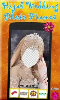 Hijab Wedding Photo Frames Screen Shot 4