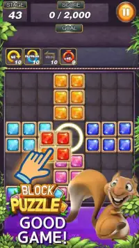 Bloc Puzzle Bijou : MISSION Screen Shot 3