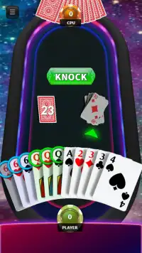 Gin Rummy - How to Play Gin Card Game for Beginner Screen Shot 2