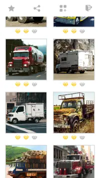 Teka-teki truk: game mosaik pintar gratis Screen Shot 2