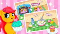 Princess pony cupcake maker Screen Shot 2