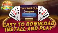 Teen Patti Club-Free Indian Poker Screen Shot 0