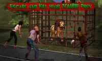Lion vs Zombies Screen Shot 2